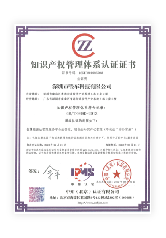 知识产权认证